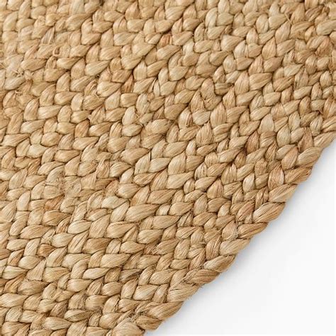 Chunky Braided Jute Round Rug | West Elm