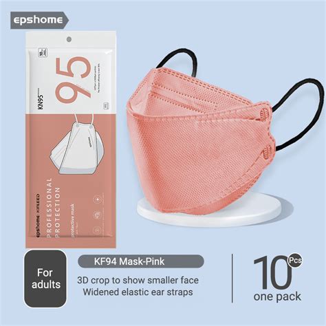 Epshome Kf Mask Original Pcs Fda Approved Black Face Mask Sale