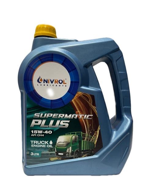 Nivrol 15w 40 Supermatic Plus Truck Engine Oil Grade Api Ch4 At Best