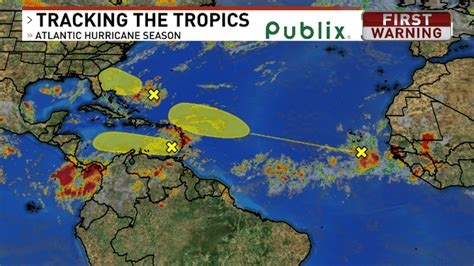 Watching Areas For Tropical Development In The Atlantic Basin