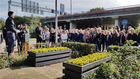 Herdenkingsplechtigheid Bij Oorlogsmonument Haersterveerweg RTV Focus