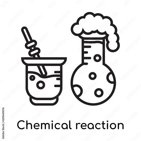 Chemical Reactions Clipart Black And White