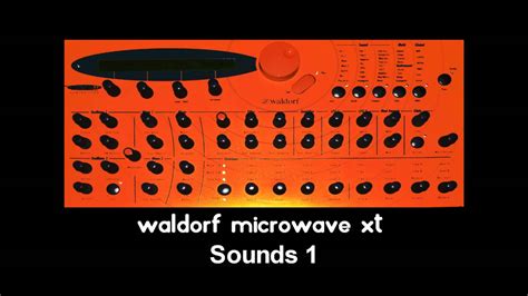 Waldorf Microwave Xt Sounds 1 Youtube