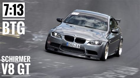 Schirmer Bmw E92 M3 713 Btg Nürburgring Nordschleife Tf Alex