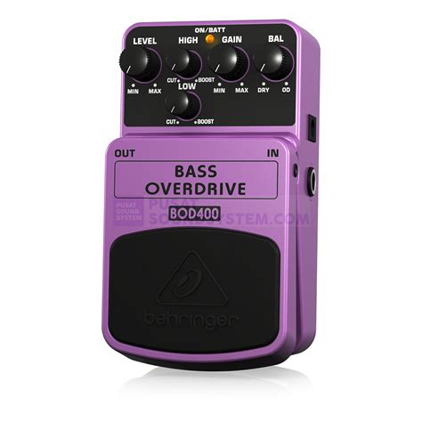 Jual Behringer Bod400 Bass Overdrive Effects Pedal