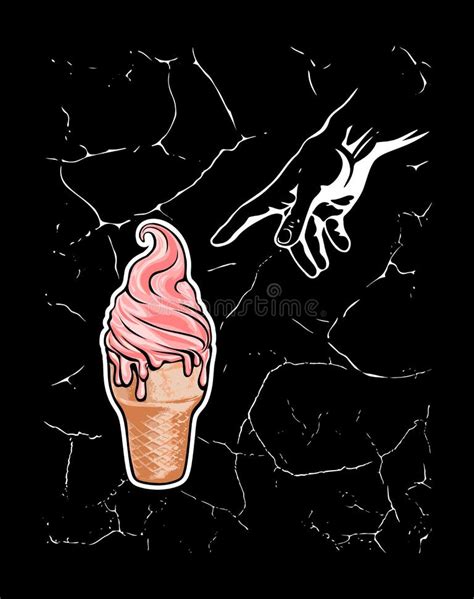 Ice Cream Swirl Waffle Cone Silhouette Stock Illustrations 28 Ice