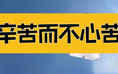 庄子：为什么你做起事来那么累？辛苦而不心苦，生命才开始有意义 哔哩哔哩 Bilibili