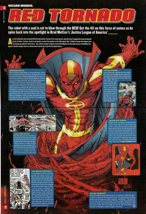 Red Tornado Dc Comics Art Dc Comics Comic Art