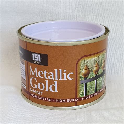 Metallic Gold Paint 170ml – Edging Tapes & DIY