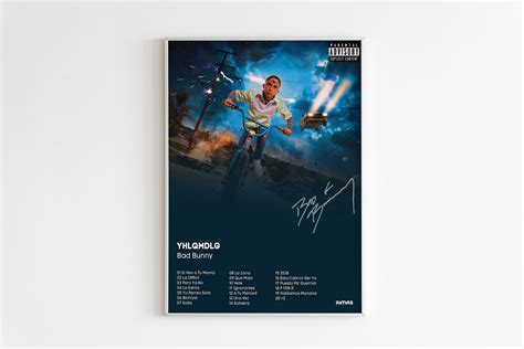Bad Bunny Yhlqmdlg Album Poster