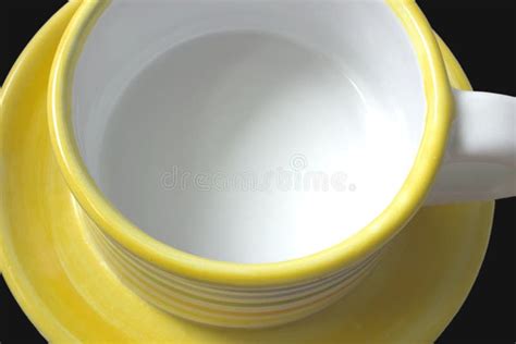 Empty Cup Stock Photo Image Of Beverage Drink Yellow 8202852