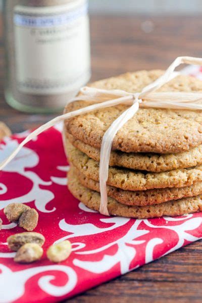 Pistachio Cardamom Cookies | Healthy Delicious