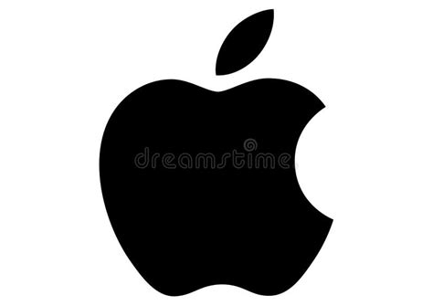 Apple Computer Logo Stock Illustration Illustration Of Bite 24539824