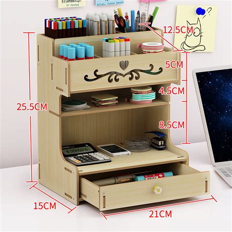 Stationery Organizer Storage Pen Holder For Desk Organizer Etsy