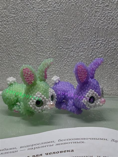 Заяц от Стаси б | Бисер, Амигуруми, Бисероплетение