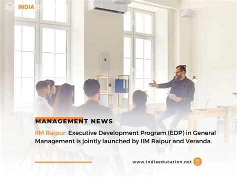 Iim Raipur Executive Development Program Edp In General Management