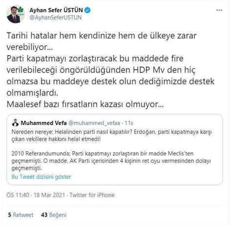 St N Zaman Nda Hdp Den Parti Kapatma Ile Alakal Destek Alamad Klar N