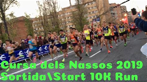 Sortida Start Cursa Dels Nassos Barcelona Spain K Noses Of Man