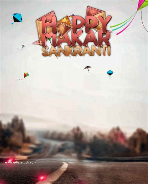 Makar Sankranti Editing Background Photoshop