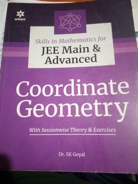 Buy Arihant Coordinate Geometry Jee Mains And Advanced Bookflow