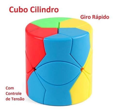 Cubo M Gico Diferente Cilindro Interativo Colorido Brinquedo Crian A