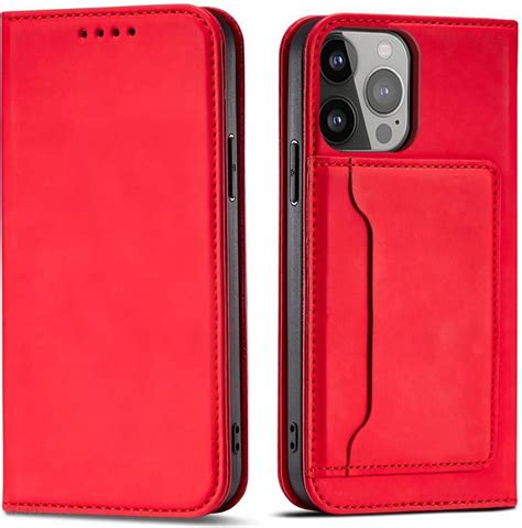 Hurtel Magnet Card Case Etui Samsung Galaxy S23 Ultra Pok Etui Na