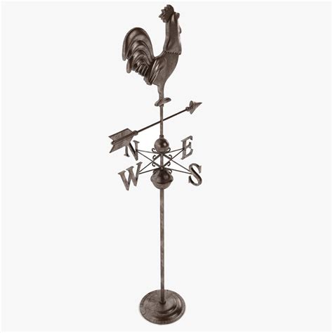 3ds Max Rooster Weathervane Weather