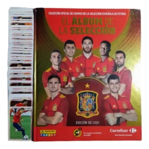 Álbum Pasta Dura Selección Española Set De Estampas Panini Cuotas