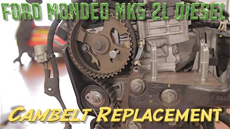 Ford Fiesta Timing Belt Replacement Procedure