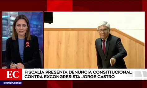 Fiscal de la Nación denunció constitucionalmente al excongresista Jorge