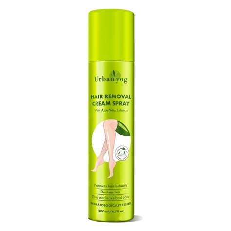 Urban Yog Hair Removal Cream Spray For Women Painless Body Hair