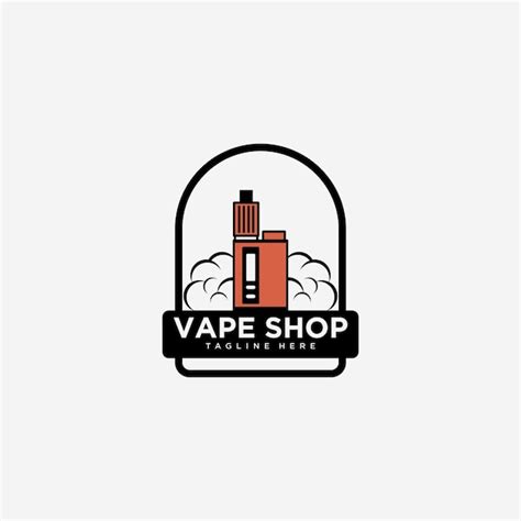 Premium Vector Vape Logo Design For Vape Shop