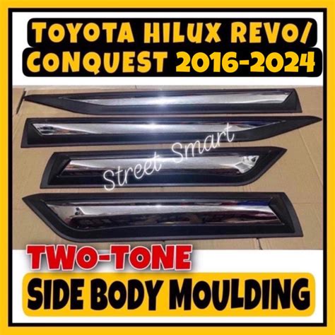 Toyota Hilux Revo Conquest To Body Side Moulding Two Toned