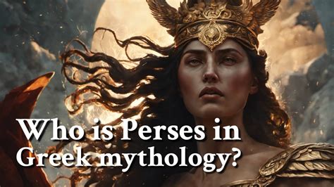 Who is Perses in Greek mythology? Greek Mythology Story - YouTube