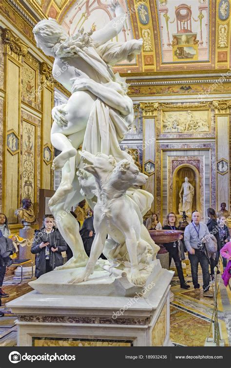 The Rape Of Proserpina Bernini Masterpiece Stock Editorial Photo