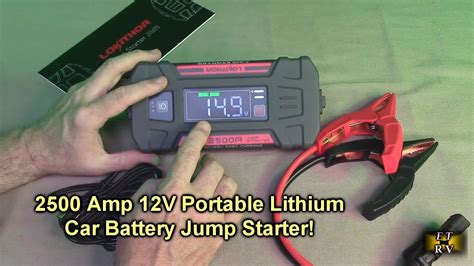 Review Lokithor J Jump Starter With W Usb C A Power Bank