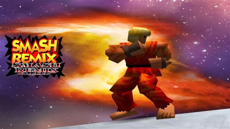 Super Smash Bros Remix Hd Textures V Melee Classic Mode Very Hard Ken