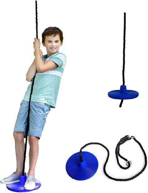 Choicestrade Heavy Duty Plastic Tree Swing Disc Rope Swing With Leg