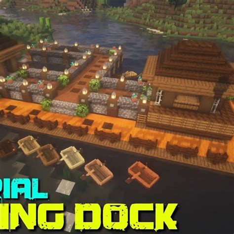 The Best Minecraft House Ideas Cool Medieval Fishing Dock Minecraft