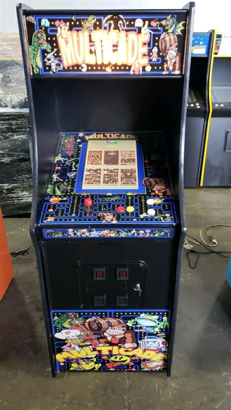 Multicade Upright Classic Style Cab Arcade Game Brand New 60 In 1 2