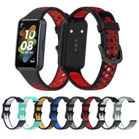 Soft Silicone Band Replacement Strap For Huawei Band 7 Lazada PH