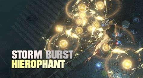 3 23 Storm Burst Totem Hierophant Path Of Exile Gems