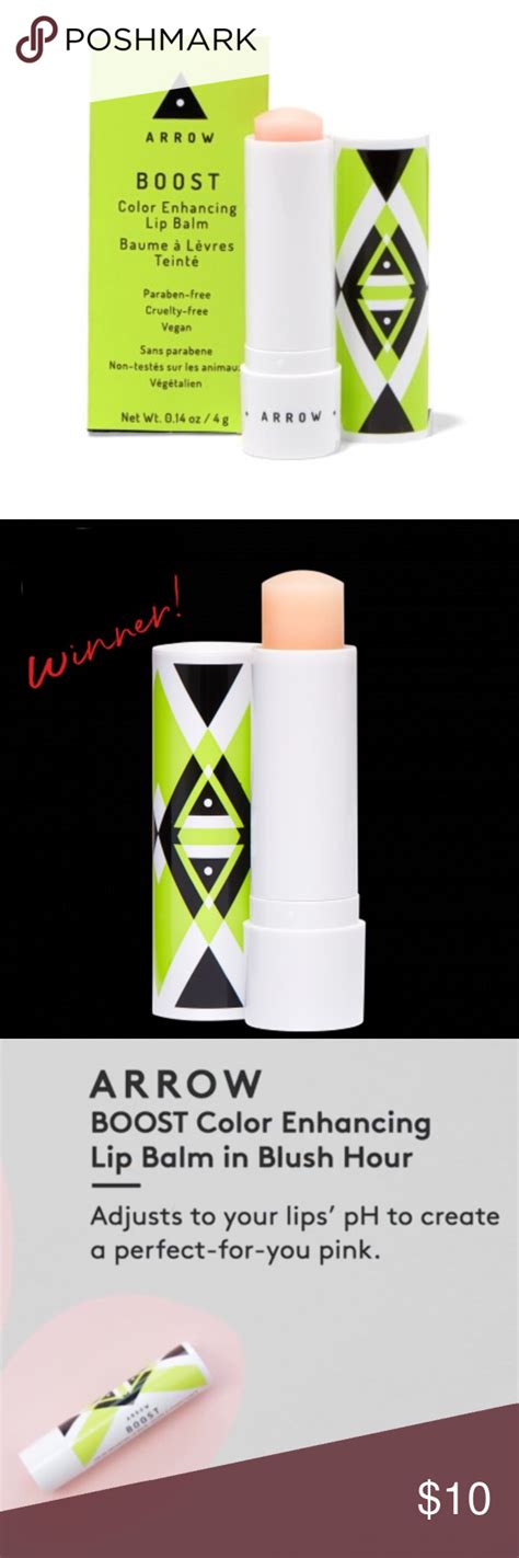 Arrow Boost Color Enhancing Lip Balm Blush Hour