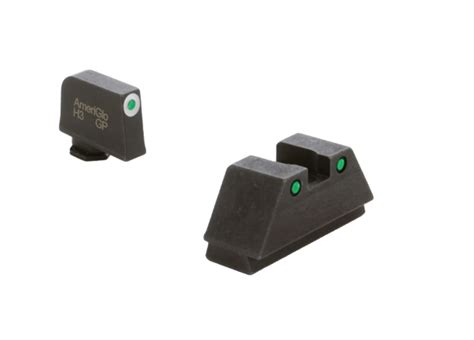 Ameriglo Xl Suppressor Height Tritium Night Sights For Glock Mos Front