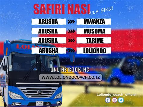 Tanzania Buses Daily On Twitter Rt Loliondo Coach Usafiri Bora