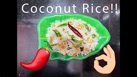 How To Make Coconut Rice 👌🏼 Youtube