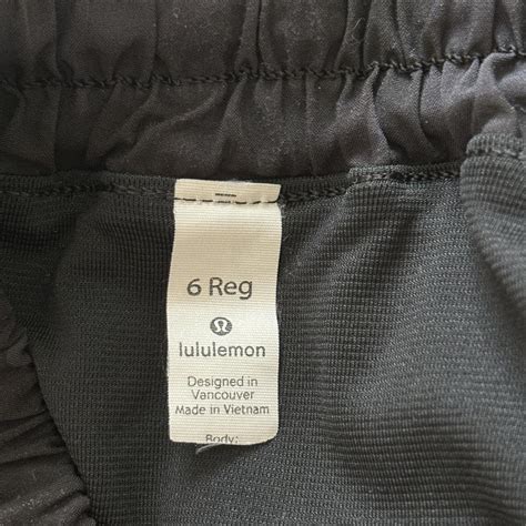 Hotty Hot Short Lululemon 2 5 Black Camo Depop