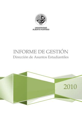 Informe De Gesti N Dae Pdf