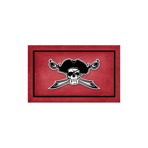 Pirates Flags N16 Burgundy