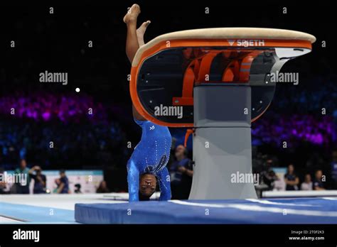 United States Simone Biles Competes On The Vault During The Women S